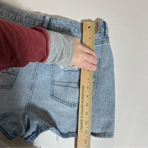 Sz 8 American Eagle Curvy Mom Short comfort stretch waistband - Picture 14 of 15